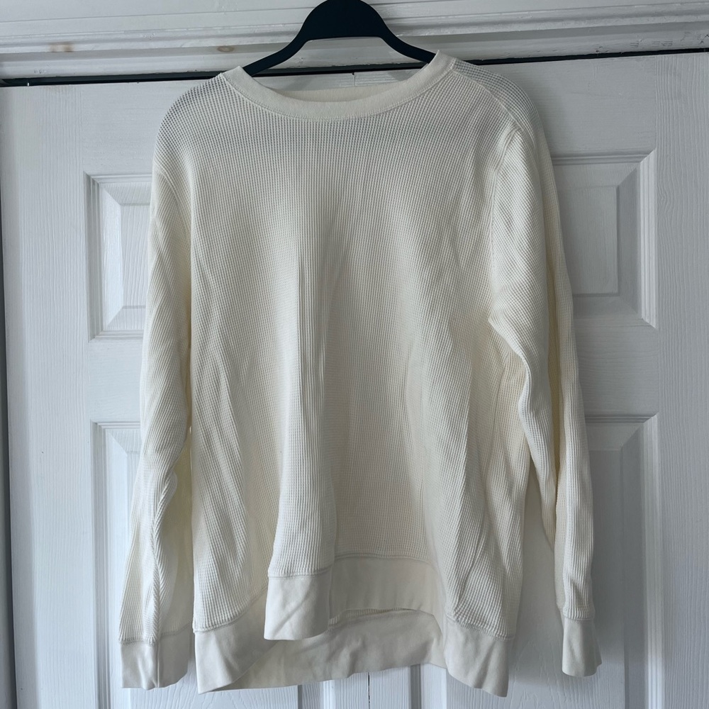 Everlane waffle long sleeve shirt